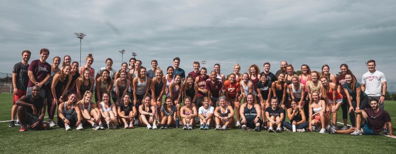 Rec Sports Hiring Graphic and collage of student employees